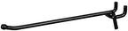 Presa Heavy Duty Black Steel Peg Board Shelving Hooks, 6-Inch, 50-Pack by Presa