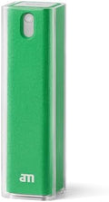 am Screen Cleaner Mist Spray with Microfiber Cloth Around – Alcohol-Free, Streak-Free Screen Cleaning Kit for Smartphones, Tablets, Laptops, Smart TVs & Car Screens, 1 Pack, Green by AMDENMARK