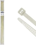 Kable Kontrol Cable Zip Ties, 40 Inch 50 Pcs, HD 250lbs Test, Natural White by KABLEKONTROL%C2%AE