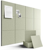 Fluxynara Felt Bulletin Board & Cork Board Alternative, Sage Green by FLUXYNARA