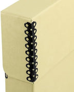 Lineco Archival Document Storage Box, Tan, 15.5" x 10.5" x 2.5" - Image 4