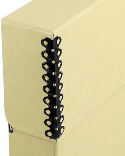 Lineco Archival Document Storage Box, Tan, 15.5" x 10.5" x 2.5" - Image 4