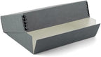 Lineco Museum Archival Storage Box, Drop Front, 17.75x22.75x3 in, Gray by Lineco