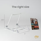 KINGDOM SOLUTIONS - 4.75" Clear Acrylic Display Stand Made in USA - 12 Pack - Image 2