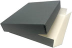 Lineco Museum Archival Storage Box, Drop Front, 14.75x18.75x3 in, Gray by Lineco