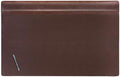 DACASSO Leather Desk Pad with Top Rail - Luxury Leather Desk Blotter for Writing - Executive Desk Surface Protector - (Chocolate Brown, 38” x 24”) by Dacasso