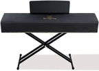 Piano Keyboard Dust Cover with Music Stand Opening of Zipper Design, Dust Proof Cover Compatible for Yamaha DGX670 88-Key Digital Piano Keyboard KBP Series Keyboards - Image 7