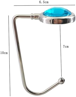 Purse Hook for Table 10PCS Handbag Table Hook Hanger Hook Desk Hanger Multiple Umbrella Bag Desk Hanger Purse Bag for Hanging Things On A Desk(Lavender) - Image 2