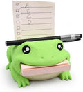 Frog Sticky Note Holder, 3D Printed Desk Organizer by Unknown