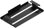 Multi-Purpose Steel Desk Tray - Under Desk Organizer & Monitor Stand Add-on Shelf, Includes Mounting Hardware, Black by Unknown