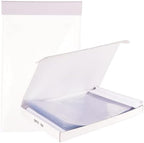 50 Pack Clip on Buyers Guide Window Form Holders Eco-Friendly PVC Window Hangers 9" x 13" - Clear Plastic Pouch Car Dealership Document Holder Sleeves (PVC - 50 Pack) - Image 4