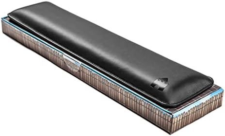 Bailey Full Size by Castle - Leather Ergonomic Computer Wrist Rest Pad for Keyboards with Around 104 Keys - Firm Keyboard Wrist Support for Typists, Gaming, and Heavy Office Use (Nightfall, Full Size) - Image 6