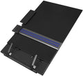 ULTECHNOVO Adjustable Desktop Reading Stand and Copy Holder Black, Tabletop Document Rack for Office and Learning, Portable Book and Paper Holder for Typing and Study by ULTECHNOVO