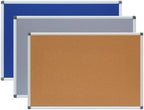 DEVELOP 36x24 Inch Cork Board Bulletin Board, Wall Mounting Pin Memo Notice Cork Board with Silver Aluminium Frame for Office, Home, and Classroom, Includes 10 Push Pins - Image 7