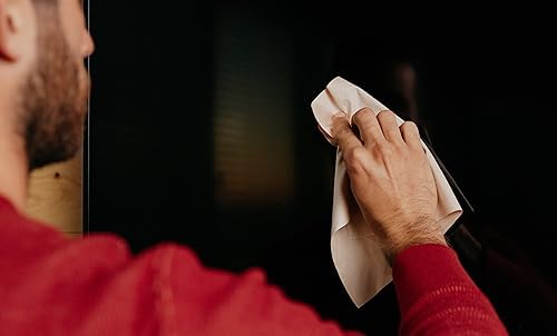Cloth - Military Grade Microfiber (M.G.M.) - Cleaning Cloth - Lint Free - Washable & Reusable - Large 12" x 8" - 3 Pack - Black - Image 7