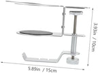 Vaguelly Headphone Hanger Hook Adjustable Under Desk Holder for Headsets and Drink Cups Easy Installation Design for Office - Image 2