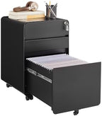 Approgreent 3 Drawer Mobile File Cabinets for Home Office by Approgreent