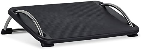 Mount-It! Tilting Footrest Under Desk | Ergonomic Office Foot Rest Adjustable | Computer Desk Foot Support | Large Platform Elevated Office Footrest with Non Slip Platform by Mount-It