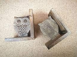 eTroves Wood Bookends for Shelves. Decorative Wooden Owl Bookend for Heavy Books, White Wood, 6 Inch - Image 7