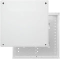 Legrand - OnQ 14 Inch Cable Management, In-Wall 20-Gauge Media Box, Structured Wiring Enclosure with 2.5 Inch Openings for Wires, Glossy White, EN1400 by Legrand-On-Q