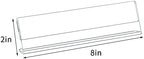 AITEE 12 Pack Acrylic Name Plates L-Shaped Display Holder for Office Desks - Image 2