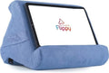 Flippy Original Tablet Pillow Stand & iPad Holder, Gift for Book Lovers & Readers, Multi-Angle Stand with Storage for Lap, Desk & Bed, Compatible with Kindle, Fire, iPad & Samsung, BlueHue 4.0 by Flippy