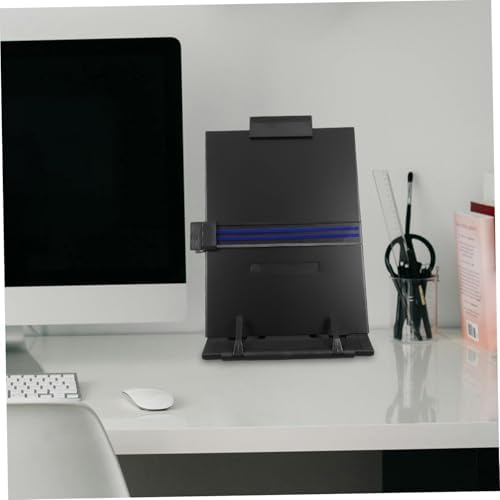 Artibetter Adjustable Document Holder Desk Book Organizer Retractable Book Stand Stand Table Document Holder Copy - Image 2