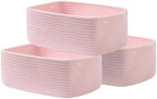 KALLAX Small Woven Storage Basket for Organizing, 13.5x9.5x5 inches, 3 Pack by KALLAX