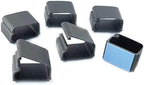 Kable Kontrol Plastic Cable Clips – Adhesive Back – 1” Length – 1.25” Width – 0.75” Height – Black – PVC Plastic – 24 Pcs/Pack – Wire Clips – Self-Adhesive Cable Organizer – Wire Management by KABLEKONTROL%C2%AE