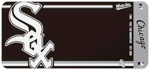 SOAR MLB Official Established Primary Logo Wordmark Home Office Desk Pad Mouse Pad Mat 35" x 16" (Chicago White Sox, Chicago White Sox) - Image 2
