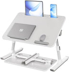 SONGMICS Laptop Bed Desk, Adjustable Lap Desk for Bed with 8 Heights by SONGMICSbySONGMICSHOME
