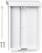 SOURCE ONE 8.5” x 11” Outdoor Realtor Style Brochure Holder with Lid – White – UV Resistant (Pack of 3) - Image 2