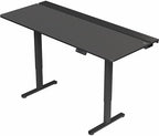 VIVO Black 71 x 30 in Standing Desk, DESK-KIT-E2B-P3B-71 by VIVO