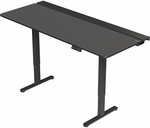 VIVO Black 71 x 30 in Standing Desk, DESK-KIT-E2B-P3B-71 by VIVO