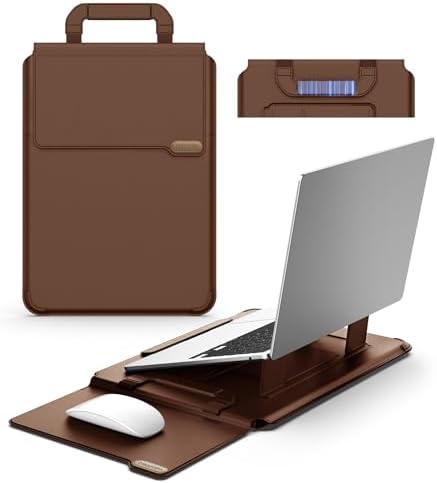 Nillkin 14 inch Laptop Sleeve with Stand (4-in-1), 2 Stand Modes, Mouse Pad by Nillkin