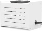 Wooden WiFi Router Storage Box for Routers Up to 9.8" Tall, Need Assembly by Unknown