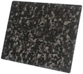 Multipurpose Carbon Fiber Mouse Pad - Hard, Thin, and Lightweight for Office, Gaming, and Daily Computer Use on Desk or Lap (Forged, Small) by Banjiang