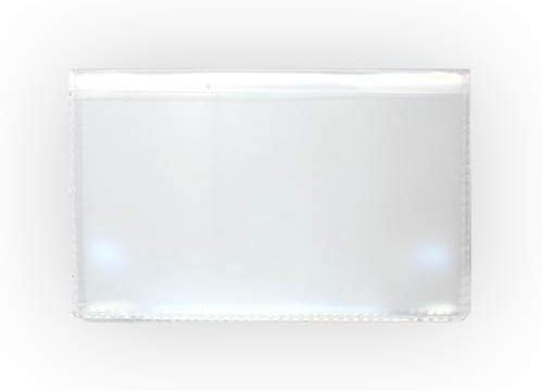 StoreSMART - Clear Folding Business Card Holders - 500 Pack - Polypropylene Plastic (RPP2915C-500) - Image 4
