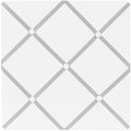 Sweet Jojo Designs White and Grey Boy, Girl, Unisex/Gender Neutral Fabric Bulletin Board Picture Memo Photo for Nursery Wall Bedroom Home Office Room Decor 13x13 Gray Classic Geometric for Hotel by SweetJojoDesigns