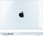Case for 2026/2025/2024/2023 MacBook Air 15-inch Laptop Release M5 A3448 /M4 A3241 /M3 A3114 /M2 A2941, Stylish Protective Hard Shell Cover for MacBook Air 15.3 inch, Blue Polka Dots - Image 4