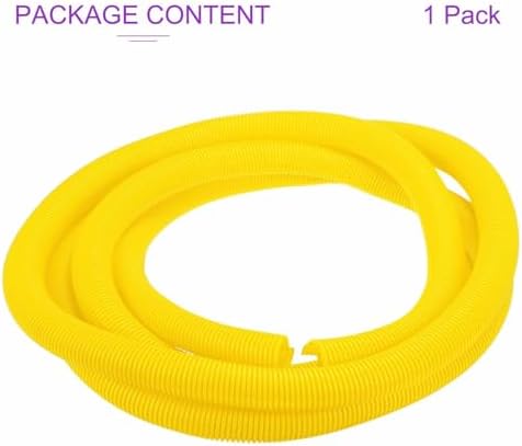 DMiotech 20ft Wire Loom Split Tubing 1 1/2 Inch(38.1mm) ID Yellow - Image 5