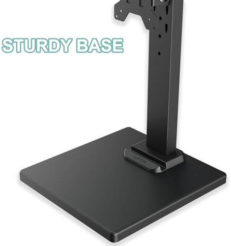 Suptek Dual Monitor Stand Vertical Stack Free-Standing Riser - Image 6