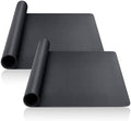 Drydiet 2 Pcs Work Bench Mat Top 24 x 48, PU Leather Tool Box Drawer Liner Tool Box Mat, Cuttable Workbench Pad, Easy Clean, Scratch Resistant Non-Slip Pad, Protect Workbench Tabletop Countertop by Drydiet