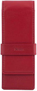 DiLoro Leather Triple Pen Case Pencil Pouch Holder for Three Fountain Ballpoint Rollerball Pens and Pencils by DiLoroSwitzerland