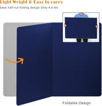 Large Bulletin Board 60" x 36" Felt Cork Board - Decor Pin Board, Dark Blue - Image 5