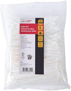 Gardner Bender 46-308MN Nylon Cable Tie, 8 Inch., 75 lb. Tensile Strength, Wire/Wrap & Household Use, Zip Tie, 1000 Pk., Natural - Image 3