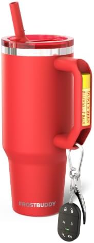 Frost Buddy Thicc Buddy 40 oz Tumbler with Handle (Red) - Image 2