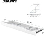 Under Desk Drawer, Hidden Slide-Out Storage Organizer for Home Office Desk - Image 3