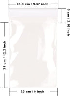 50 Pack Clip on Buyers Guide Window Form Holders Eco-Friendly PVC Window Hangers 9" x 13" - Clear Plastic Pouch Car Dealership Document Holder Sleeves (PVC - 50 Pack) - Image 2