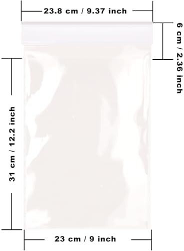 50 Pack Clip on Buyers Guide Window Form Holders Eco-Friendly PVC Window Hangers 9" x 13" - Clear Plastic Pouch Car Dealership Document Holder Sleeves (PVC - 50 Pack) - Image 2